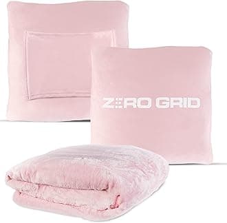 Zero GridAirplane and Travel Blanket (Pink)