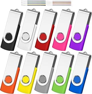 AreTop Flash Drive USB Stick Pack 1GB 2GB 4GB 8GB 16GB 32GB 1GB