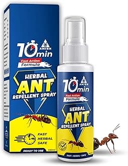 Ant Repellent Ready to us Herbal Spray for Home and Kitchen red ant/Black ant Spray (100 Ml Ready to us)