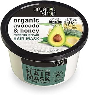 Hair Mask – Avocado & Olive Repairing Deep Conditioner, Hydrates, Nourishes & Repairs Dry, Damaged Hair, Intensive Hydration All Hair Types. 250 ml