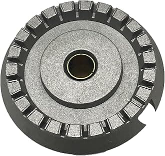 GRP STOVE TOP BURNER MEDIUM SIZE FOR MABE MODEL ECLIPSE, REPLACES 183D9343P002, INCLUDES TOP CAP (INCLUDES 02 SETS)