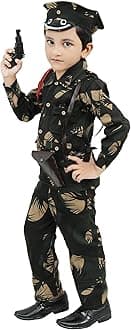 Chandrika Kids Army Costume Dress For Boys (9-10 Years)