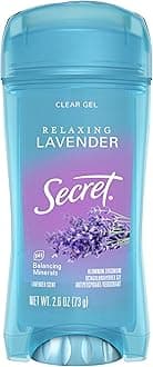 Secret Scent Expressions Crystal Clear Gel Anti-Perspirant Deodorant, Ooh-La-La Lavender - 2.6 Oz