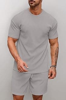 - Men's Premium Cotton Blend Pyjama Set || Stylish Round Neck T-Shirt and Shorts || Casual Night Suit Wear Set for Man