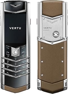 VERTU Signature V Stainless Steel Luxury Business Phone (Brown)