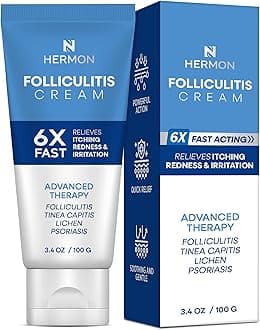 Folliculitis Treatment Cream: Effective Treatment for Folliculitis Scalp Face and Body 100g