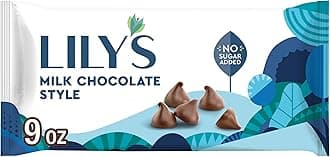 Lily's Sweets, Milk Chocolate Style Baking Chips, (9oz)