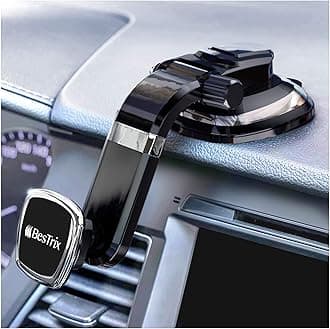 Phone Holder for Car, Magnetic Car Phone Mount | Dashboard Car Phone Holder Compatible with iPhone 15, 14,13,12,11Pro,Xr,XS Pro MAX Galaxy S24 23 22 21 20 Ultra Note S8 S9 S10 & All Smartphone