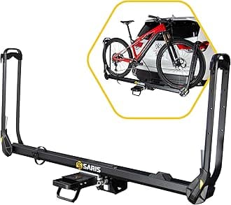 Saris MHS Bike Carrier Modular Hitch System for Cars, Trucks and SUVs, Precision Machined Aluminum Bike Rack