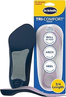 Dr. Scholl's Comfort Tri-Comfort Insoles For Women,1 Pair,Size 6-10,Pack of 1