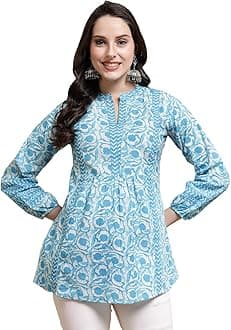 StylumWomen's Floral Printed Cotton Top