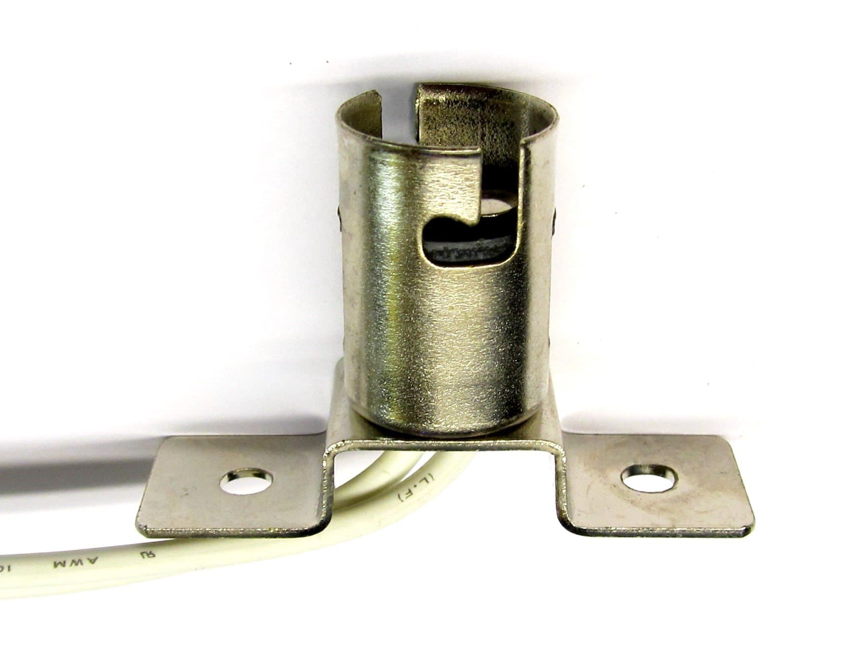 Bayonet Bulb Socket, BA15d base (1076, 1176 etc.), 2-hole Flange (orthagonal)