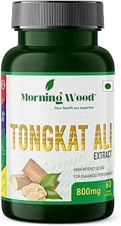 Morningwood Tongkat Ali Root Extract Supplements 800mg | 60 Vegan Capsules