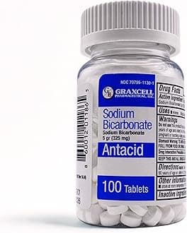 Graxcell Sodium Bicarbonate 325 MG 100 Count