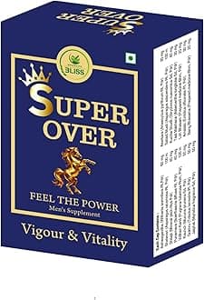 Ayurveda Super Over Men's Supplement | Herbal Ayurvedic Capsules for Stamina, and Energy (4)
