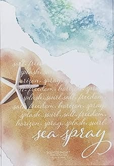 Expressive ScentHome Fragrance Aromatic Sachets: Premium Long-Lasting Aroma, for Drawers Dressers Closets Car Kitchen, Heritage Sea-Spray