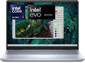 Inspiron 14 Plus 7440 Laptop- 14-inch 16:10 2.8K (2880x1800) Display, Intel Core Ultra 7-155H, 32GB LPDDR5X RAM, 1TB SSD, Intel Arc Graphics, Windows 11 Home, Onsite & Migrate Service- Ice Blue