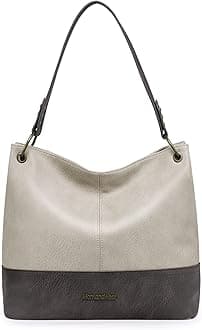 Hobo Bag for Ladies Shoulder Handbags with Back Pocket