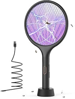 Electric Insect Killer Racket, 4000V High Voltage Mosquito Trap