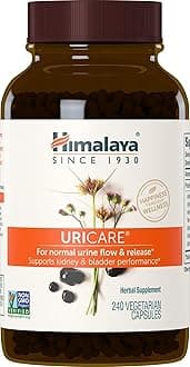 UriCare Herbal Supplement, Kidney & Bladder Support, Urinary Tract & Urine Flow Support, Caffeine Free, Non-GMO, Gluten Free, Vegetarian, 240 Capsules, 60 Day Supply