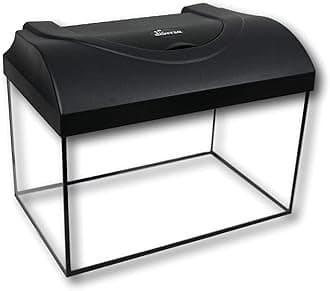 Diversa Aquarium with LED Lid - Professional Fish Tank - Real Glass, AQUARIUM WITH LED LID (25 Litre (40x25x25cm))