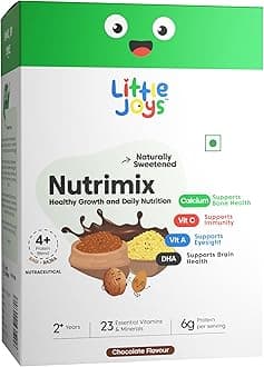 Nutrimix Nutrition Powder 1kg | 2-6 Years | Zero Refined Sugar | Boosts Immunity & Supports Overall Health & Development | With Ragi, Bajra, Almonds & Oats | Chocolate Flavour
