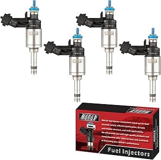 Set of 4 Fuel Injectors FJ1097 19421172 Replacement Compatible with Buick Regal 2011-2013 Verano 2013-2016 Chevrolet Cobalt HHR Saturn Sky 2010 2.0L L4 - Replaces 12615399 12636111