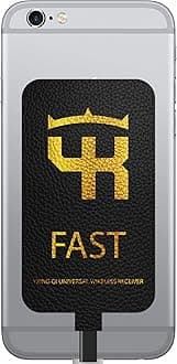 2000 Mah Qi Wireless Charging Receiver for iPhone 6, 6s, 7, and Plus Models - Fast Charger Adapter