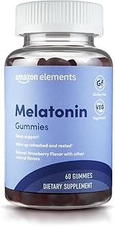 Melatonin Gummies, Strawberry, Sleep Support, 10mg, 60 Count (Previously Revly)