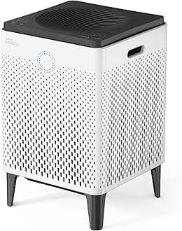 Coway Airmega 300 Smart Air Purifier with 1,256 sq. ft. Coverage, White, Model:AP-1515H