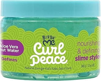Just For Me Nourishing & Defining Slime Styler. Children’s weightless hair gel perfect for wash and go curl definition or texture setting. 12oz.