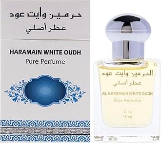White Oudh by Al Haramain for Unisex - 0.5 oz Parfum Oil Rollerball