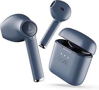 Boat Oat Airdopes 131 with 60 Hrs Playback, ASAP Charge Truly Wireless Bluetooth in Ear Earbuds with Mic (Midnight Blue)