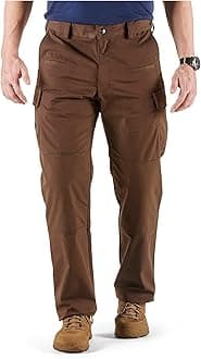 5.11 Tactical Pants for Men, Stryke Pant, Professional Cargo Pockets, Regular Fit, Military & Law Enforcement, Style 74369ABR