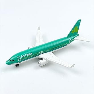 AVIAMUSE AER Lingus Model Airplane,Single Plane Die-cast Model Planes Aircraft Suitable for Collection & Christmas, Birthday Gifts