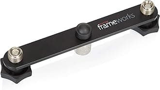 1-to-2 Mic Mount Bar with Standard 5/8-Inch Thread Suitable for Most Microphone Stands Boom Arms (GFWMIC1TO2)