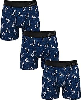 ShinestyHammock Support Mens Boxer Briefs | Underwear Flyless | 3 Pack