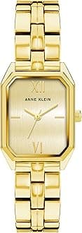 Anne Klein AK/3774CHGB Gold Dress Watch, gold, Quartz Movement