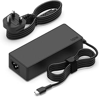 Hafiuege 100W USB C Laptop Fast Charger Compatible with Mac Book Pro, iPad, Samsung, Lenovo, HP, Dell, Asus Laptops and All USB - C Port Devices, Charge Type-C 100W 96W 90W 87W 65W 45W 30W Device