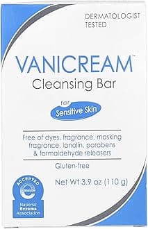 Vanicream Cleansing Bar for Sensitive Skin 3.90 oz (Pack of 11)