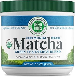 Organic Ceremonial Grade Matcha Green Tea from Japan 5.5oz