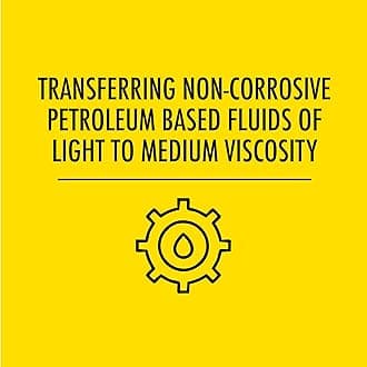 Lumax Gray LX-1318 Rotary Barrel Pump for transferring Non-Corrosive, Petroleum Based, Light to Medium Viscosity-Like, Motor, Heavy, Transmission Fluid, Heating Oils