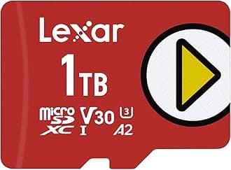 Lexar Play 1TB microSDXC UHS-I Card, Compatible with Nintendo Switch, Up to 150MB/s Read (LMSPLAY001T-BNNNU)