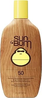 Sun Bum Original SPF 50 Sunscreen Body Lotion - Broad Spectrum Moisturizing Sunscreen with Vitamin E - Hawaii 104 Act Compliant (Made without Octinoxate & Oxybenzone) - 8 oz