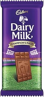 Cadbury Dairy Milk Chocolate Bar Champion Pack, 130 Grams (Pack of 5)