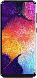 Samsung Galaxy A50, 64GB, Black - Unlocked (Renewed)