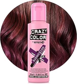 Semi-Permanent Aubergine Hair Dye