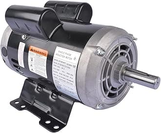 5HP Air Compressor Motor 23378805 54421193 Replacement for Ingersoll Rand 230V 3450 RPM Mustrod