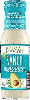 Primal Kitchen - Ranch, Avocado Oil-Based Dressing and Marinade, Whole30 and Paleo Approved (8 oz)