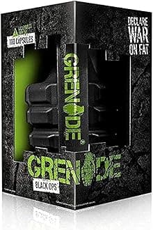 Fat Burner GRENADE Black Ops -100 caps-GFB03